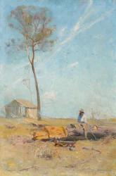 Nybyggarens hydda (Whelan på stocken)